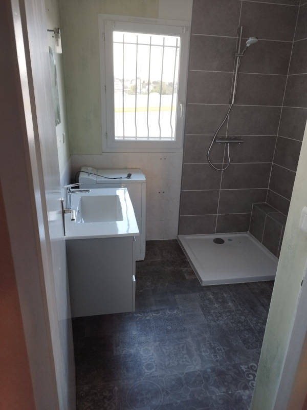 Vasque et douche réalisées par MTB